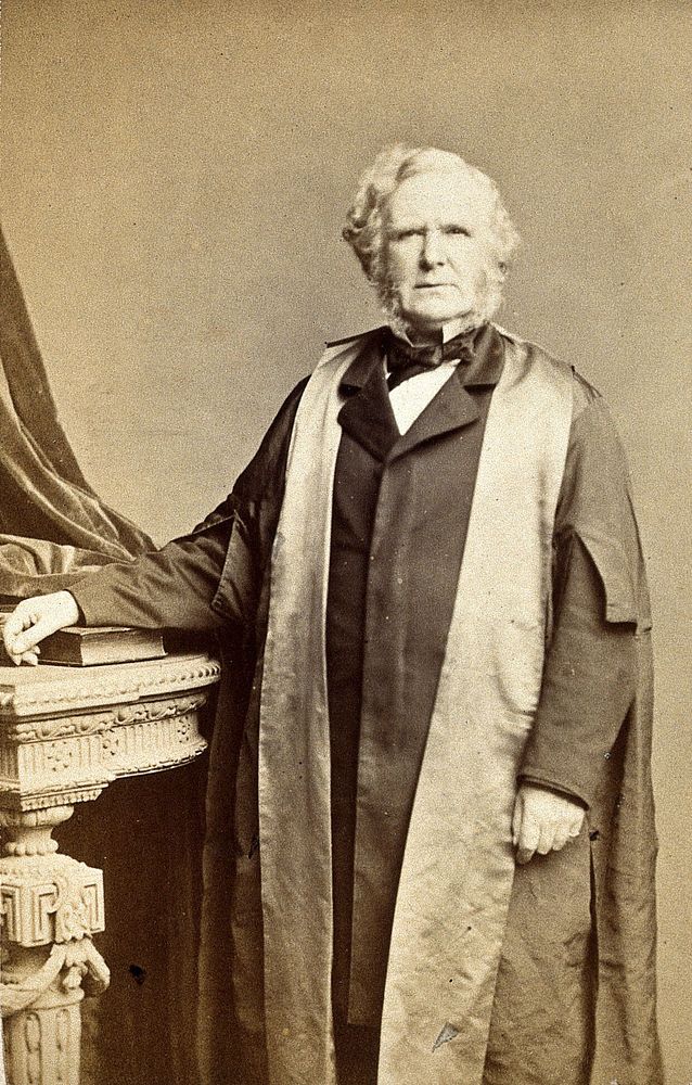 Sir William James Erasmus Wilson. Photograph by E. Moira.