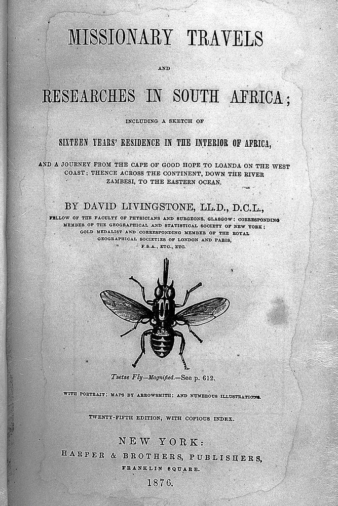 Missionary travels and researches in South Africa : including a sketch of sixteen years' residence in the interior of Africa…