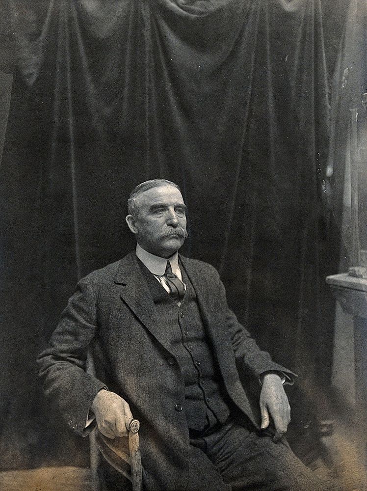 Henry Solomon Wellcome. Photograph, 1913.