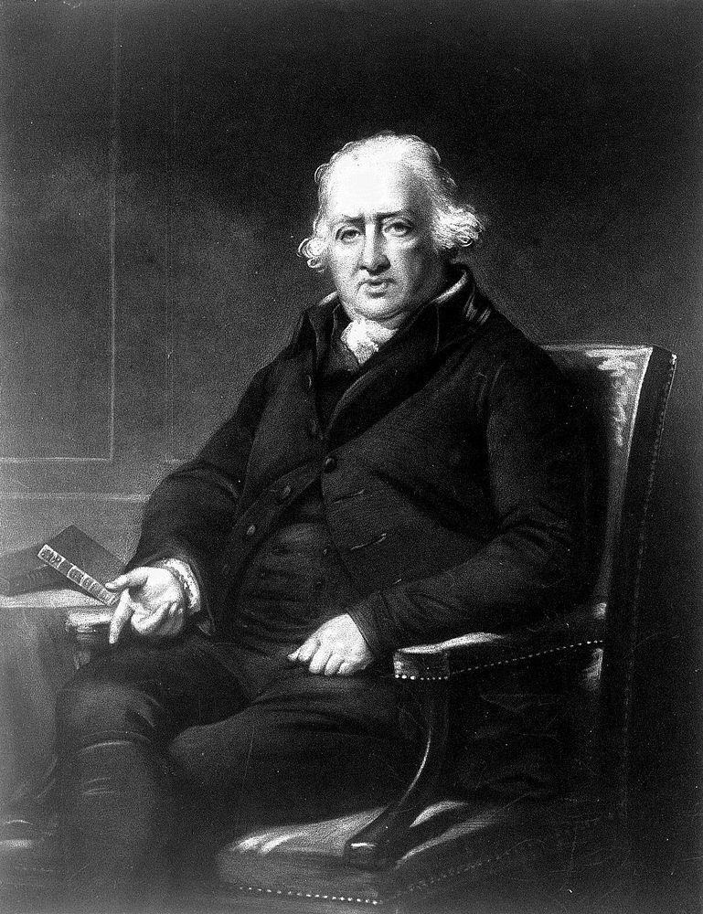 William Saunders. Mezzotint by J. R. Smith, 1803.