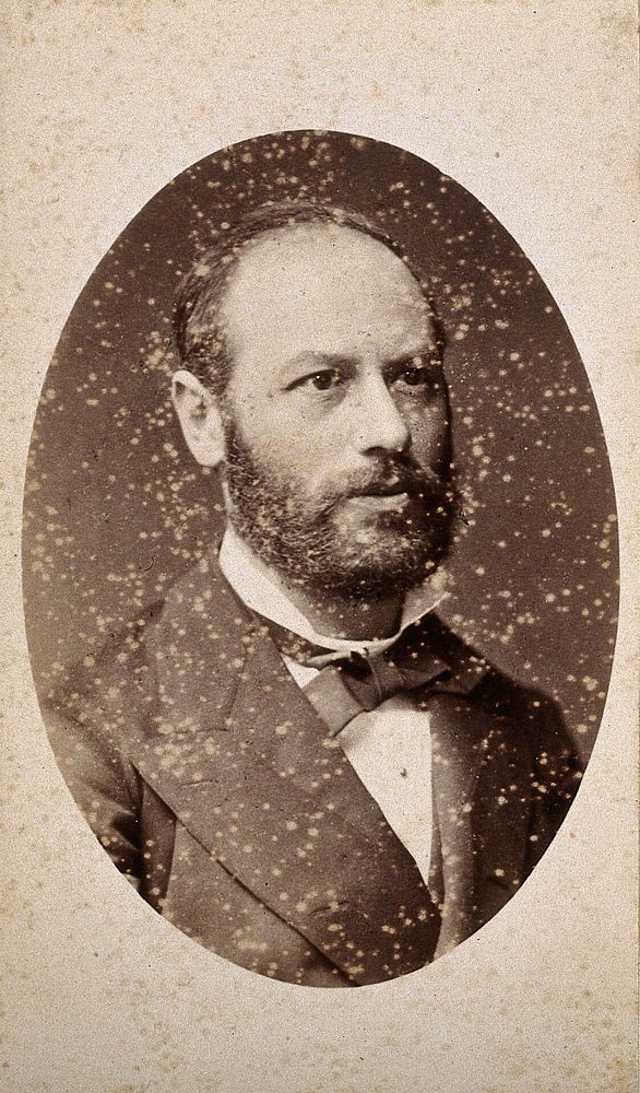 Moriz Kaposi. Photograph by Wilhelm Engel.