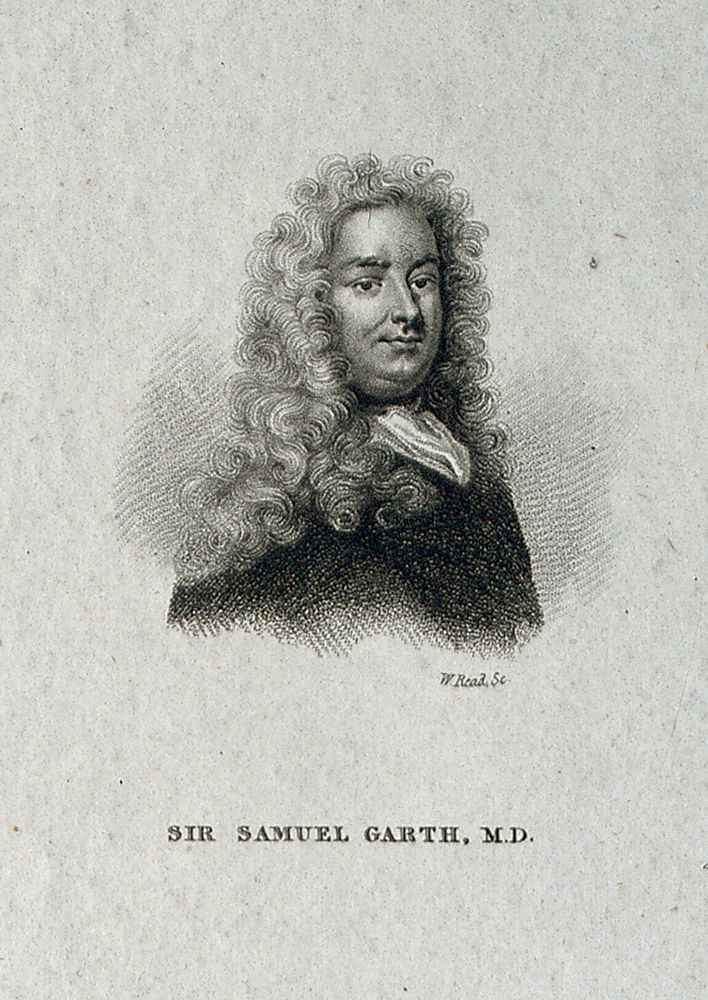 Sir Samuel Garth. Stipple engraving | Free Photo Illustration - rawpixel