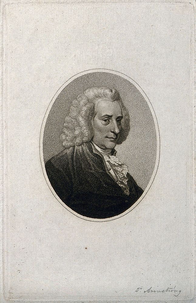 John Armstrong. Stipple engraving by W. Ridley after W. H. Brown.