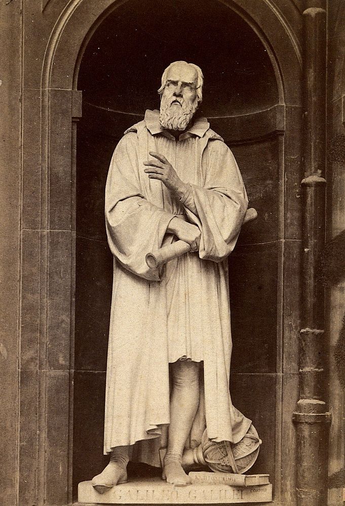 Galileo Galilei. Photograph by Fratelli Alinari.