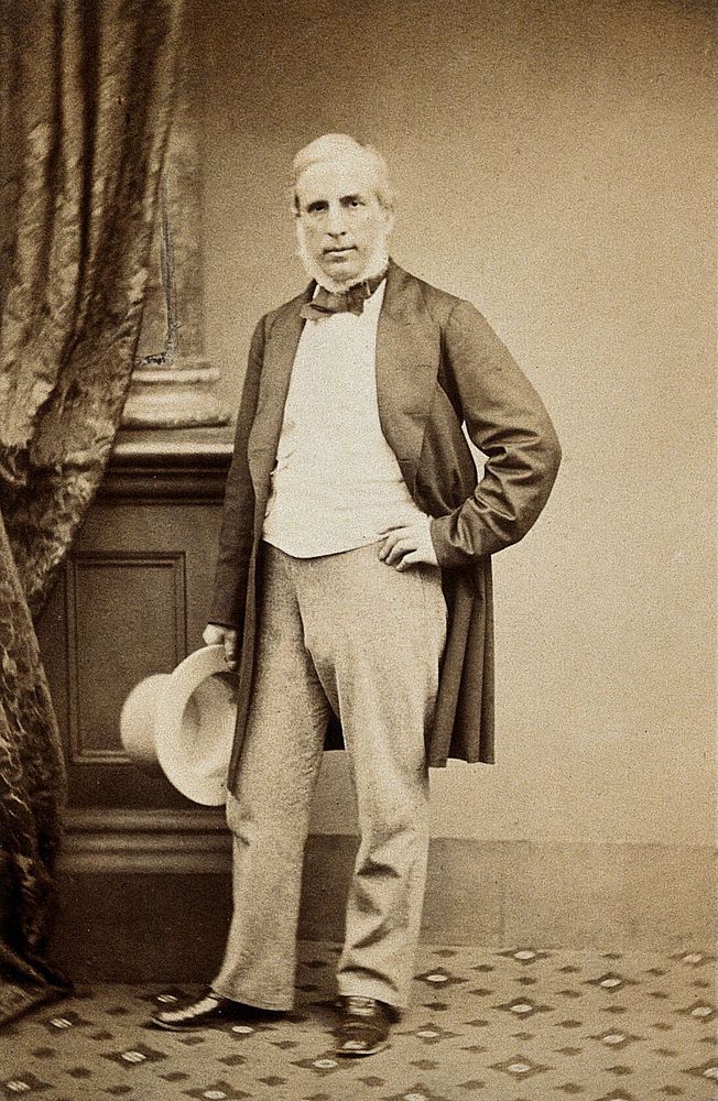 John Callcott Horsley. Photograph by Maull & Polyblank.