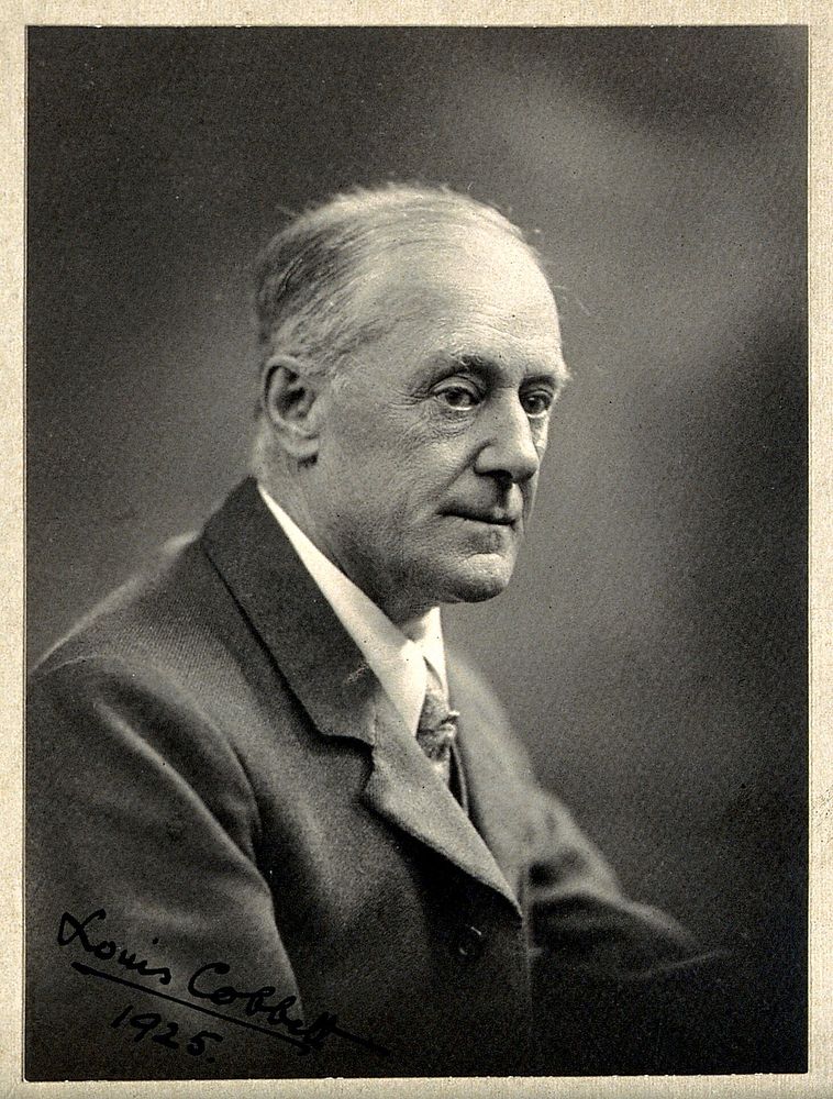 Louis Cobbett. Photograph, 1925.