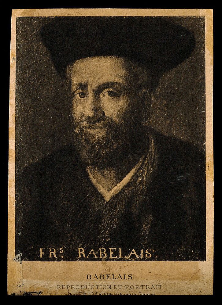 François Rabelais. Photogravure.