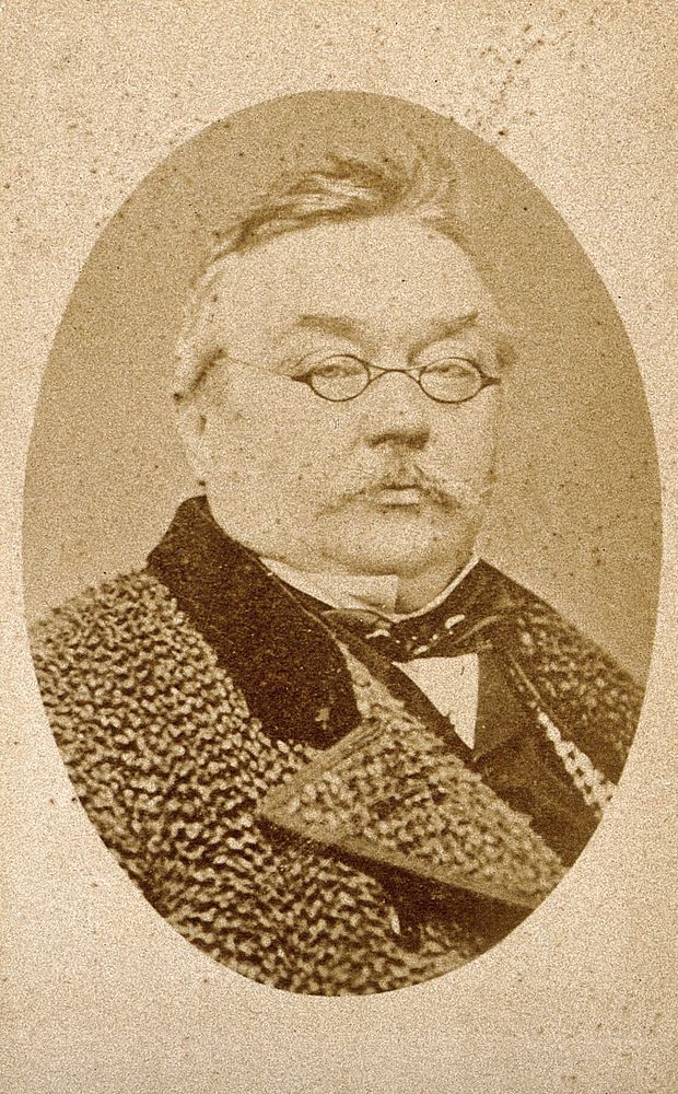 Ferdinand von Hebra. Photograph.
