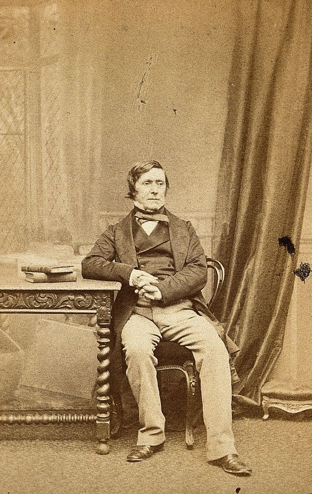 Sir William Boxall. Photograph by F. Joubert.