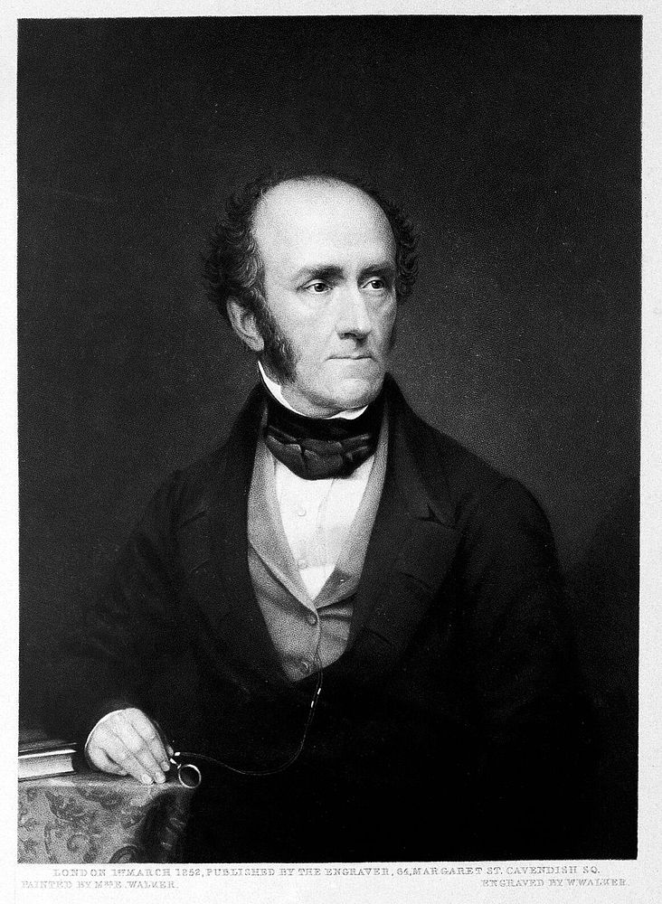 James Arthur Wilson. Mezzotint by W. Walker, 1852, after E. Walker.