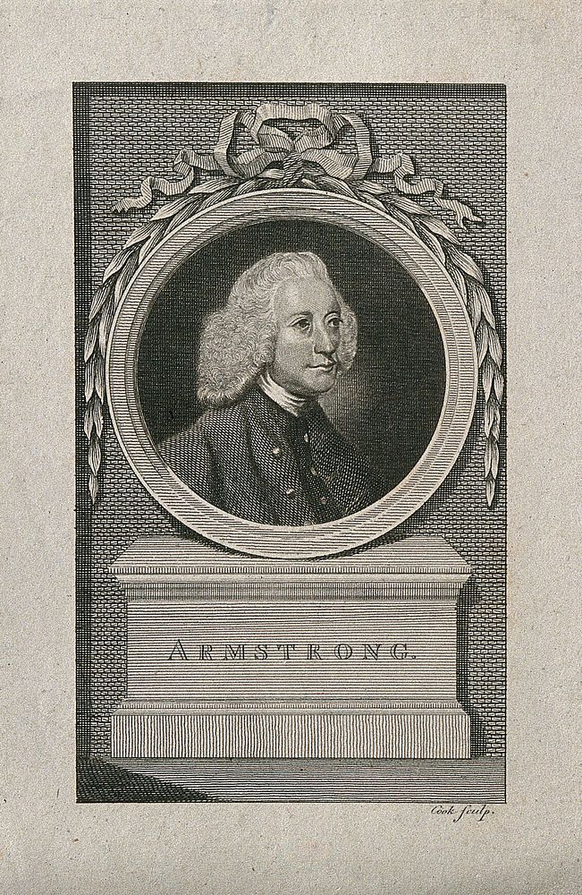 John Armstrong. Line engraving by Cook.