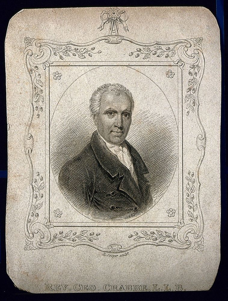 George Crabbe. Stipple engraving by R. Cooper.