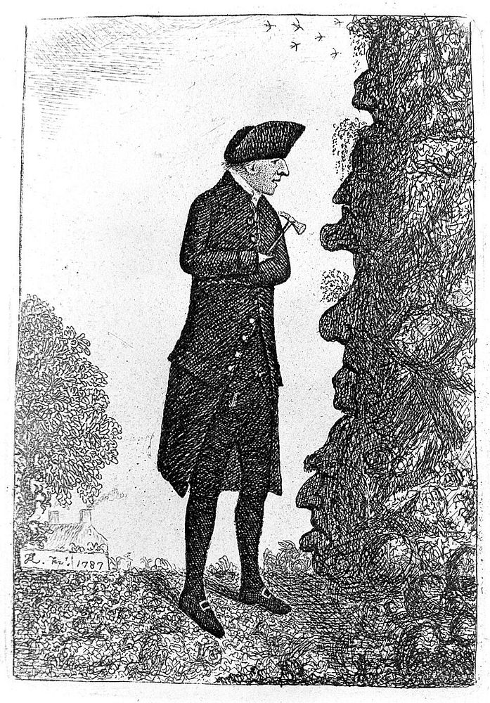James Hutton. Etching by J. Kay, 1787.