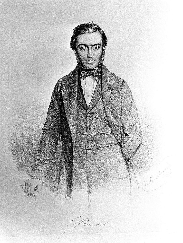 George Budd. Lithograph by T. H. Maguire, 1848.