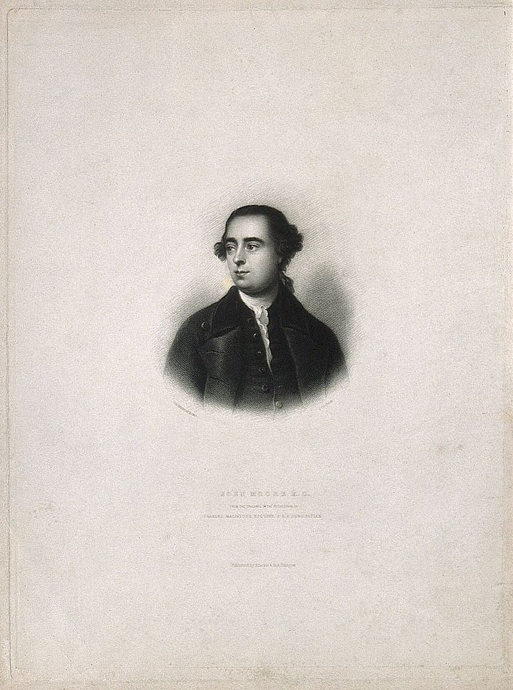 John Moore. Stipple engraving by J. Cochran after W. Cochrane.