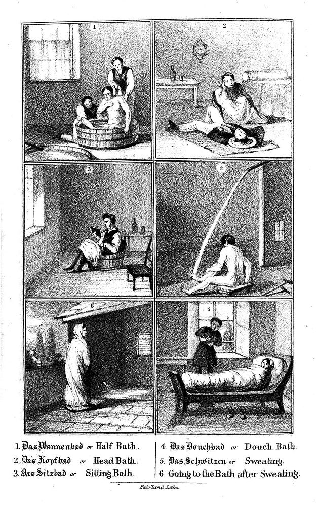 hydropathy-or-cold-water-cure-free-photo-illustration-rawpixel