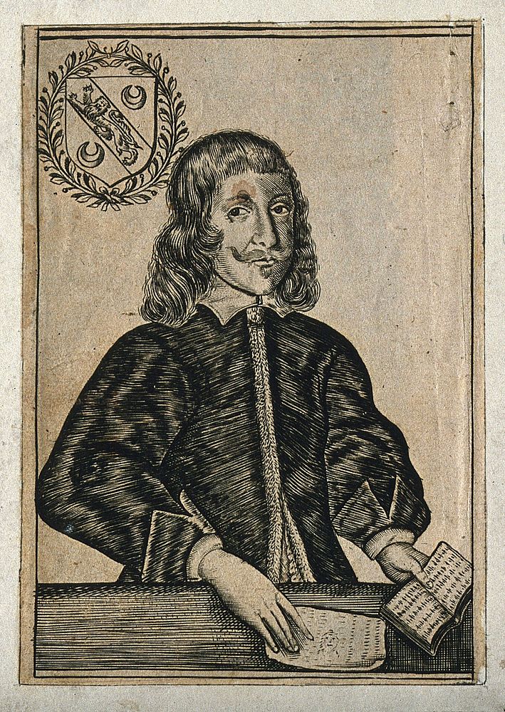 Nicholas Culpeper. Line engraving, 1652.