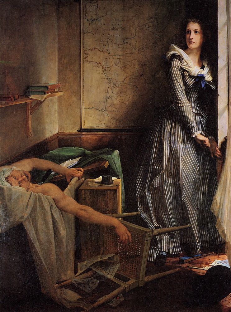 Charlotte Corday by Paul-Jacques-Aim&eacute; Baudry
