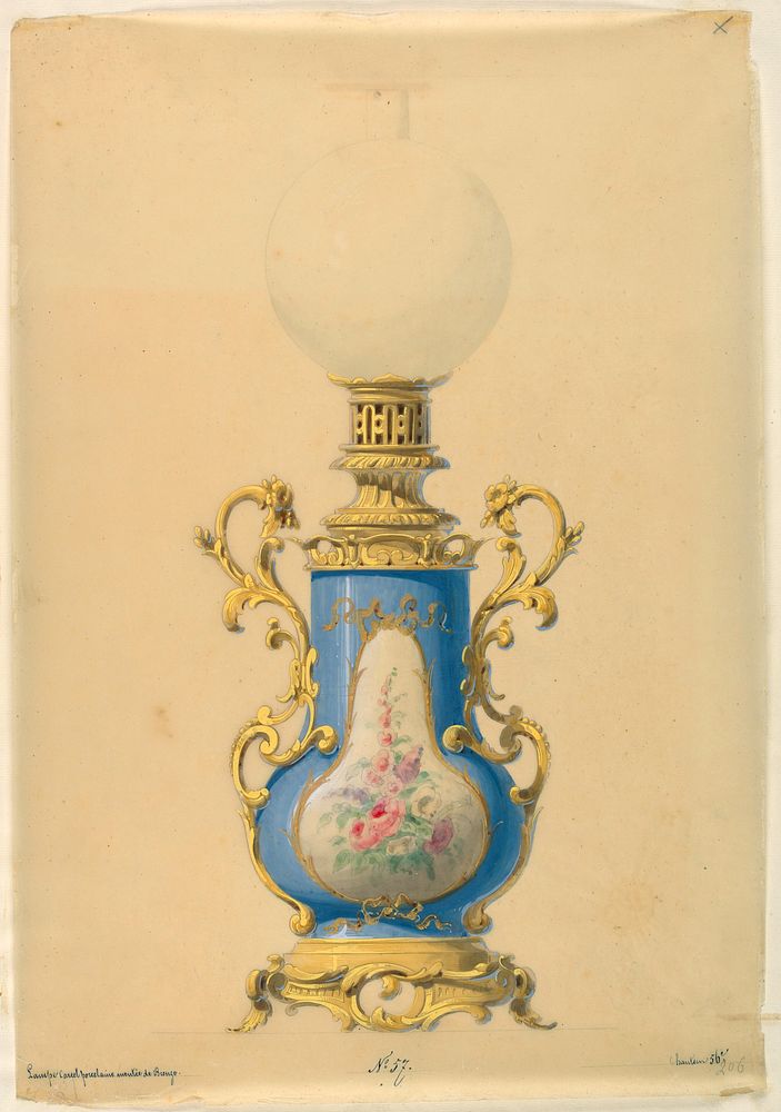 Design for an Oil Lamp