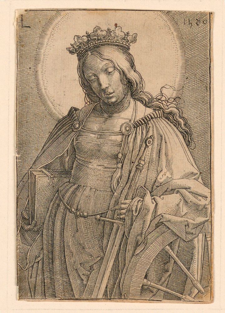 Saint Catherine, Lucas van Leyden