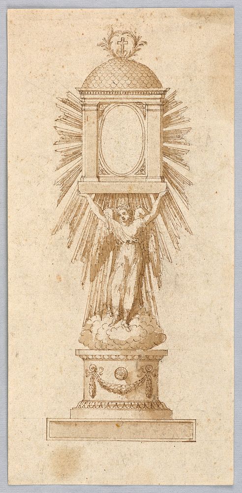 Elevation of a Monstrance