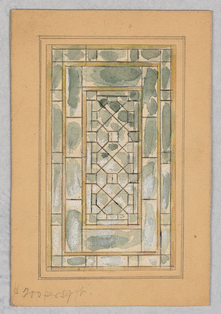 Design for stained glass