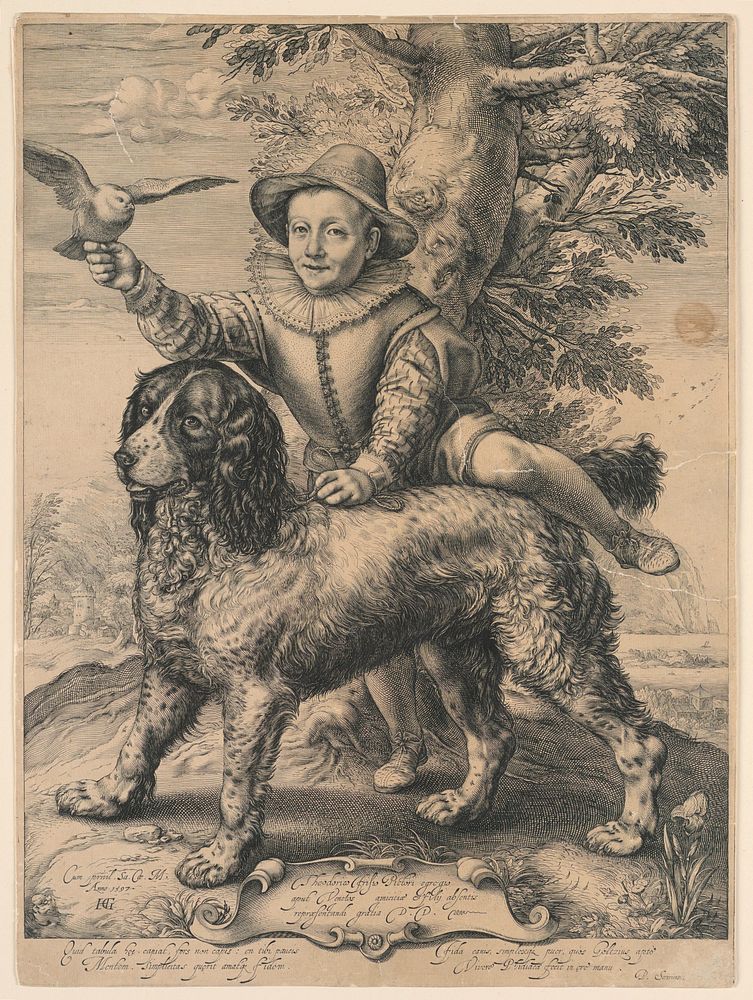 The Dog of Goltzius, Hendrik Goltzius