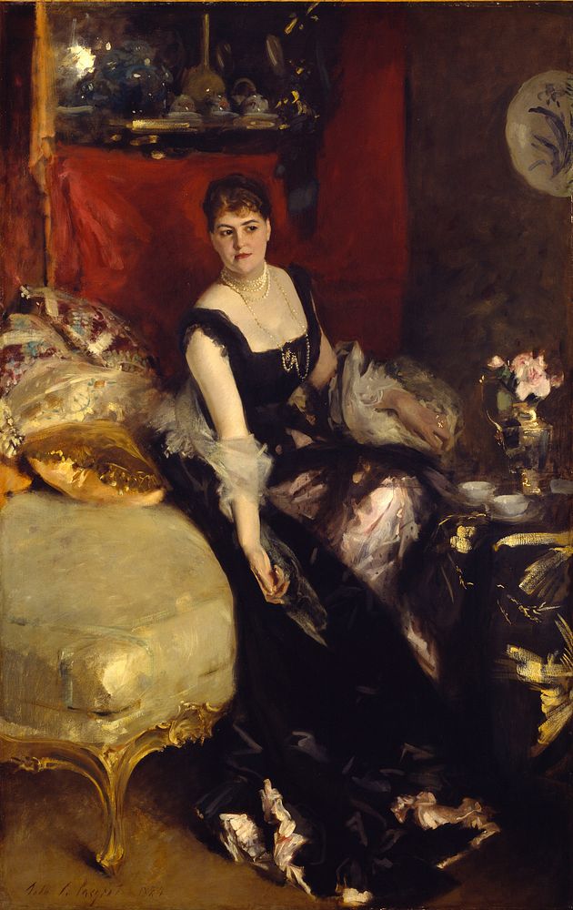 Mrs. Kate A. Moore by John Singer Sargent, American, b. Florence, Italy, 1856–1925