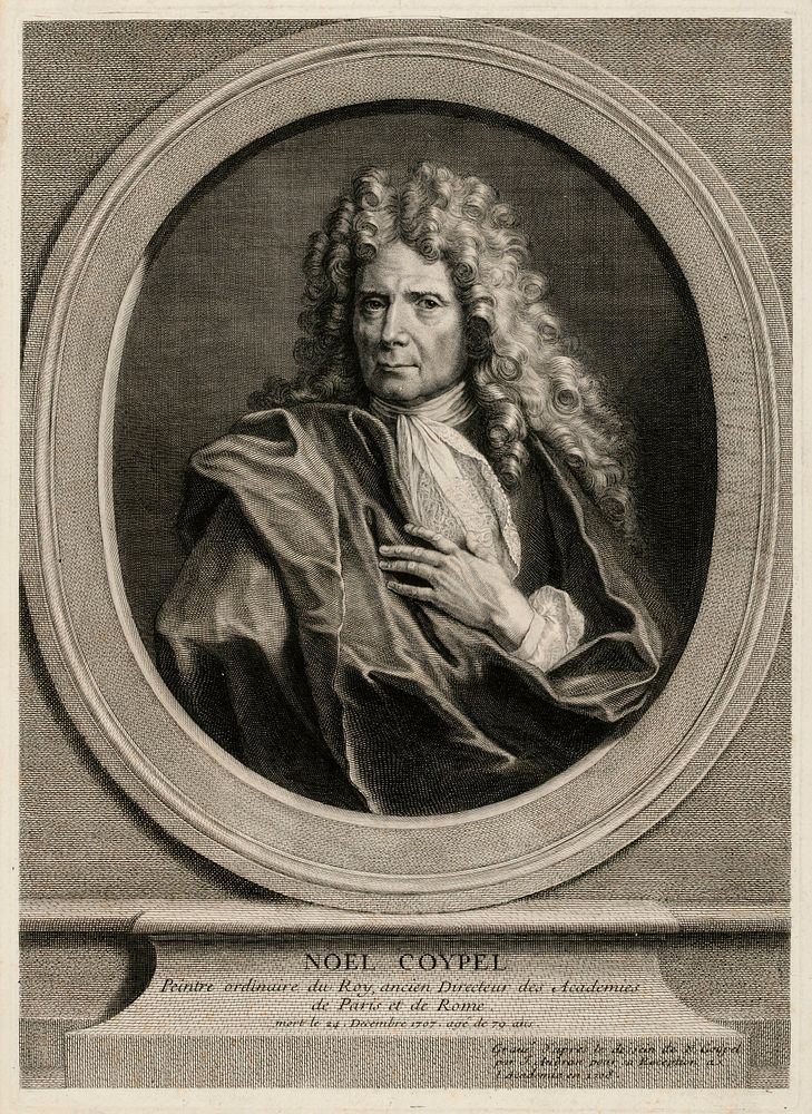 Noël coypelin omakuva, 1708