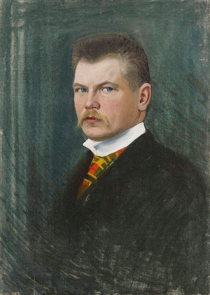 Self portrait, 1900 - 1909