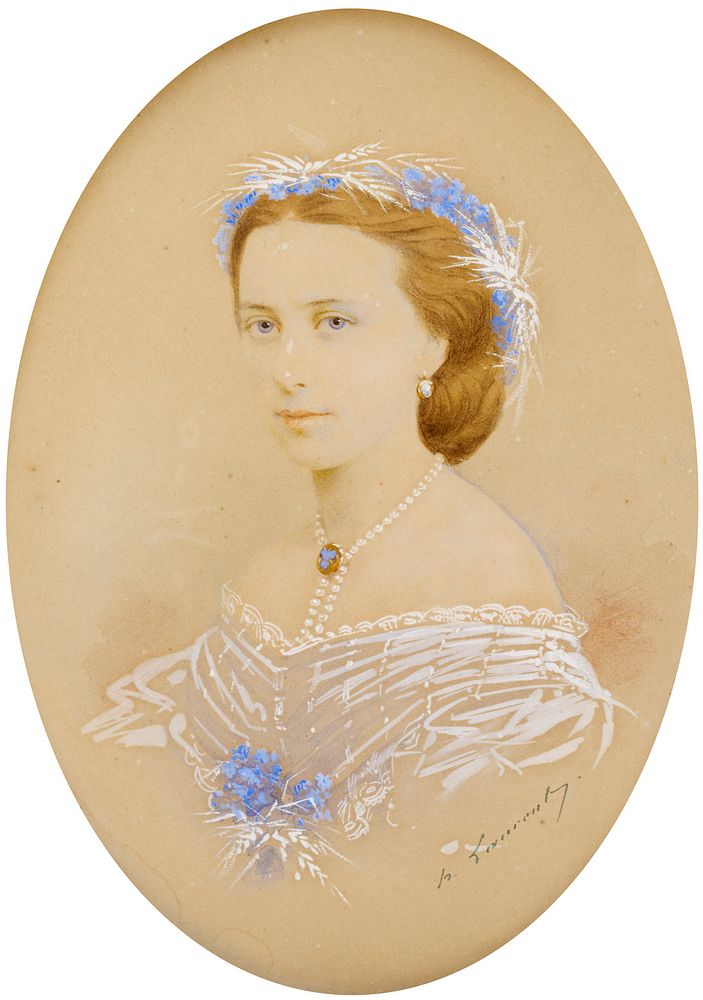 Marie linder, o.s. mussin- pushkin, 1850 - 1859, Laurent