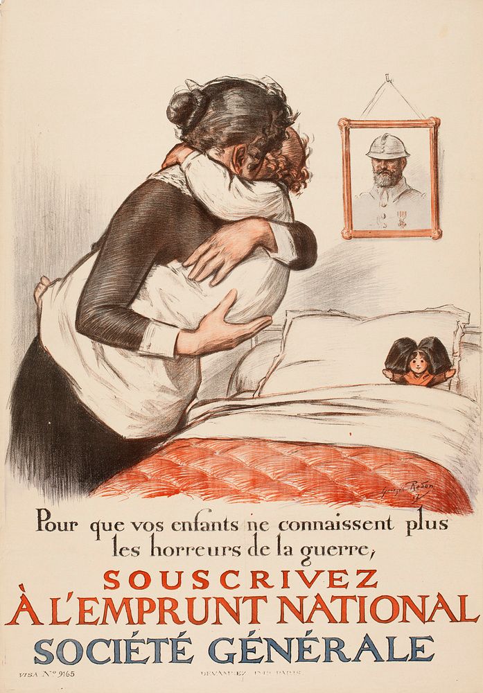 Pour que vos enfants ne conaissent plus les horreurs de la guerre (juliste), 1917, Georges Redon