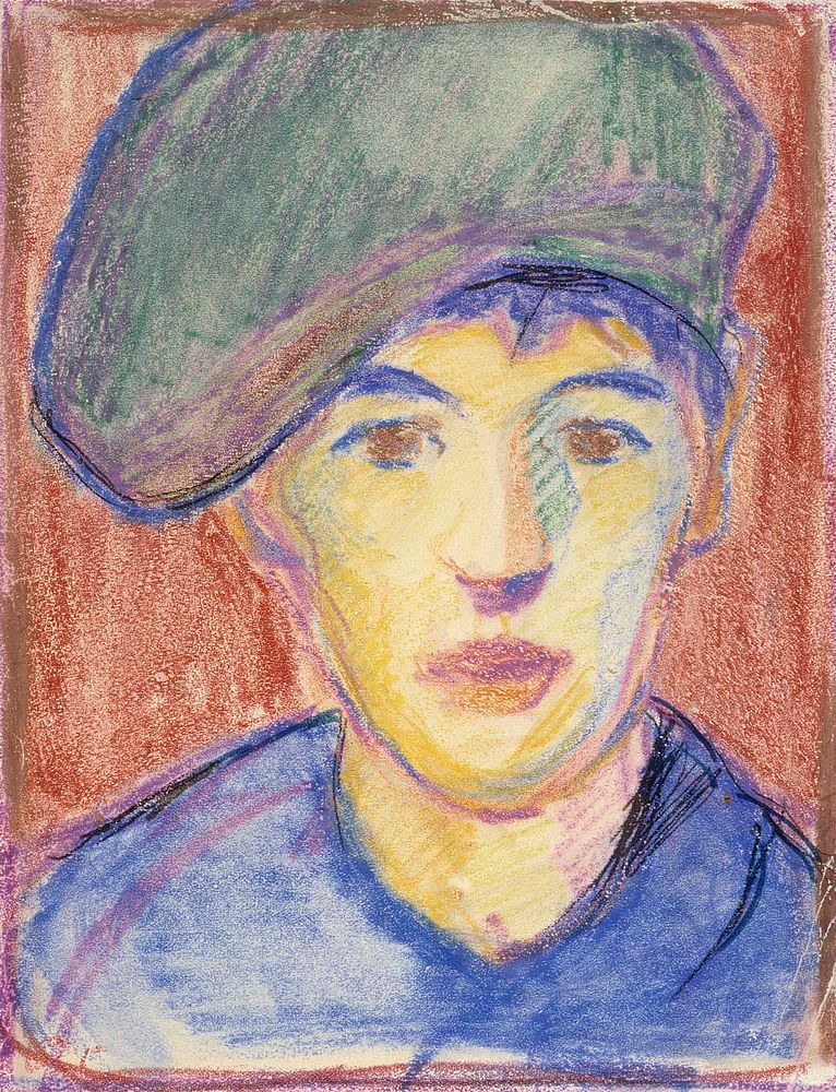 Poika, bretagne, 1912, Alvar Cawén