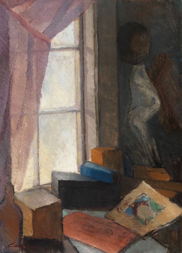By the window, 1918, Alvar Cawén