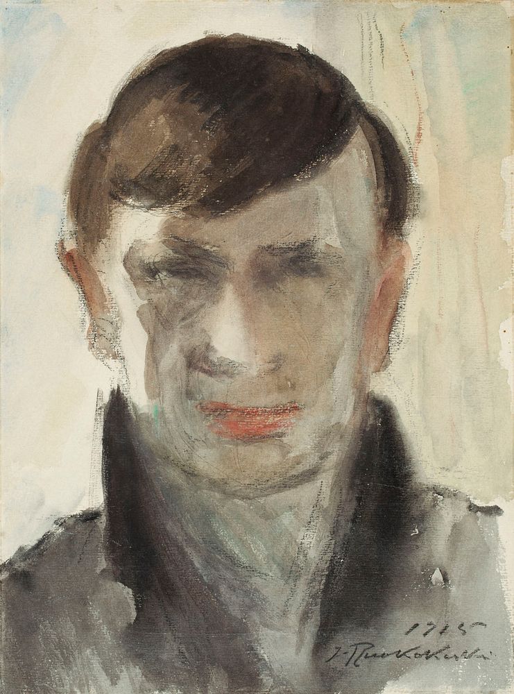 Miehen pää, 1915, Jalmari Ruokokoski