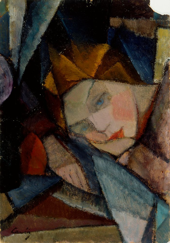 Head of a woman, 1914 - 1920, Alvar Cawén