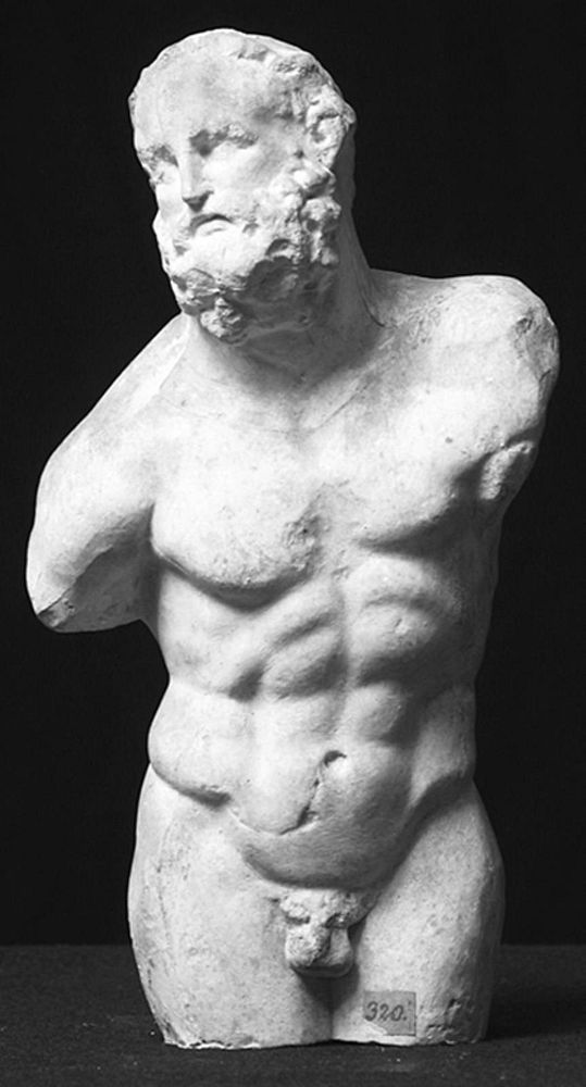 Heracles.Preserved from the middle of the thighs