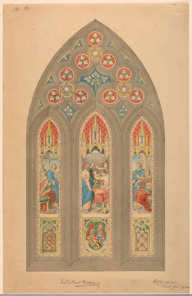 Design for Stained Glass Window