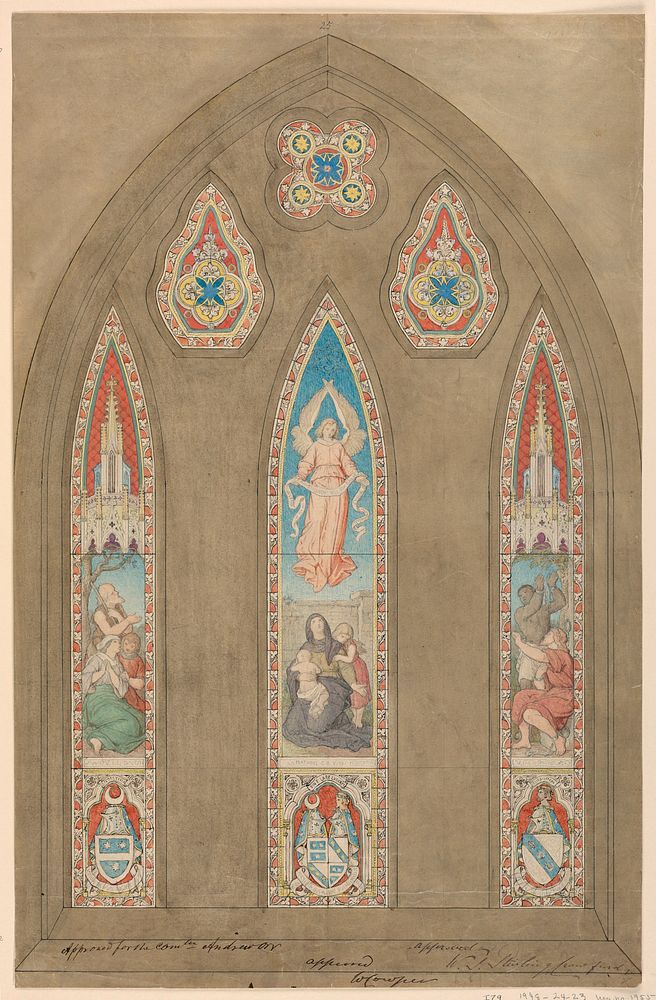 Design for Stained Glass Window