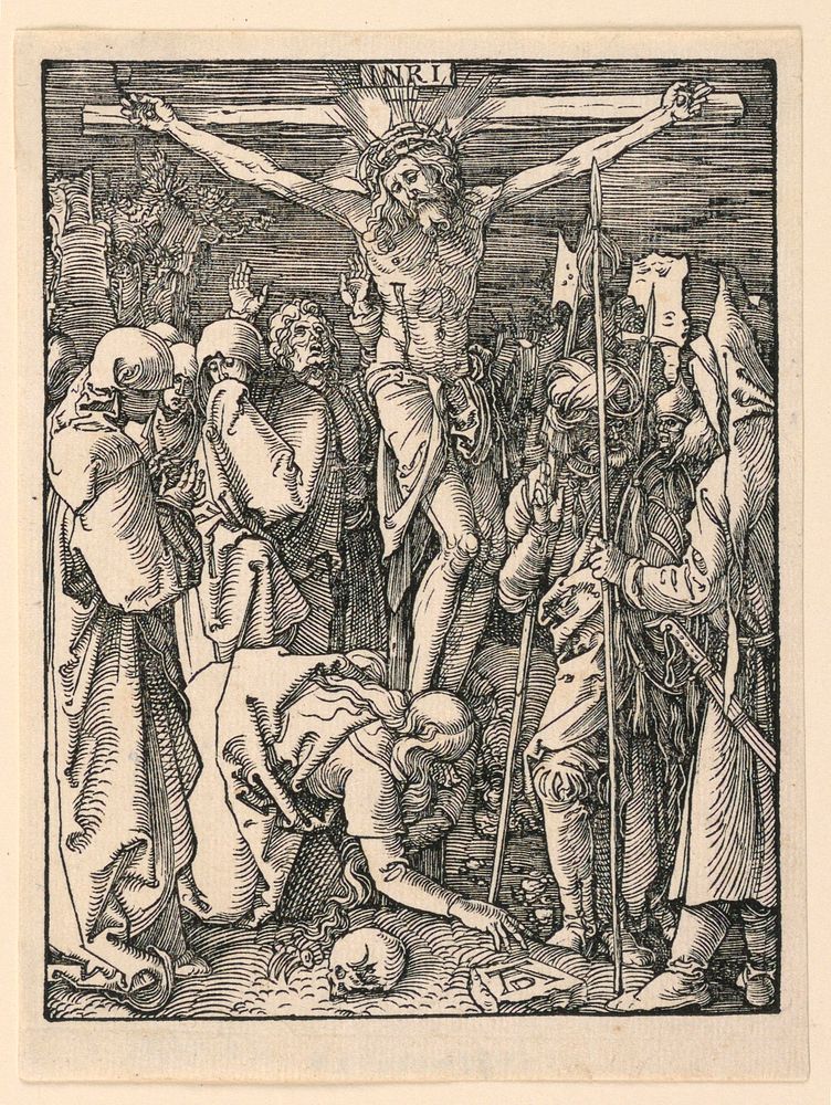 Christ on the Cross (The Crucifixion), from The Little Passion Series, Albrecht Drer