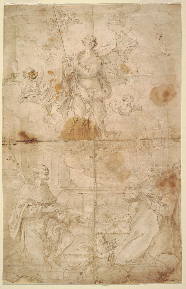 Ascension of the Virgin, Pietro Novelli