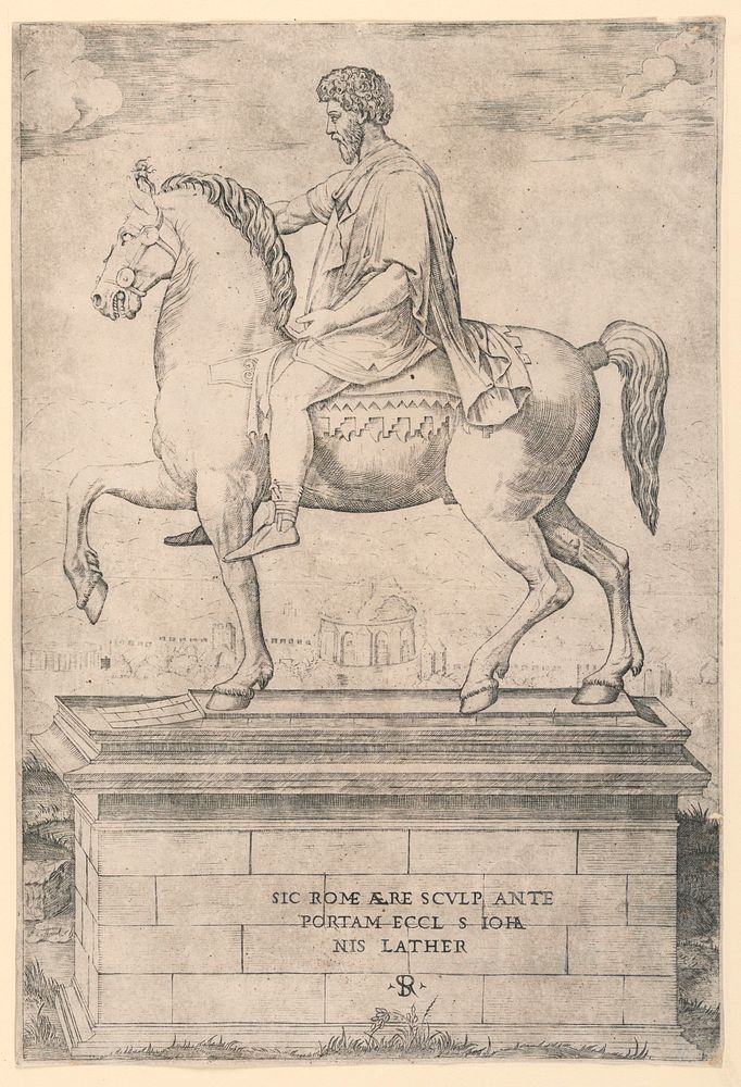 Equestrian Statue of Marcus Aurelius, Marco Dente