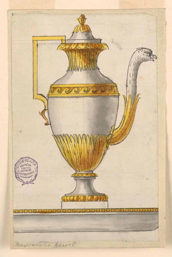 Project for an Ewer and Basin, Luigi Righetti