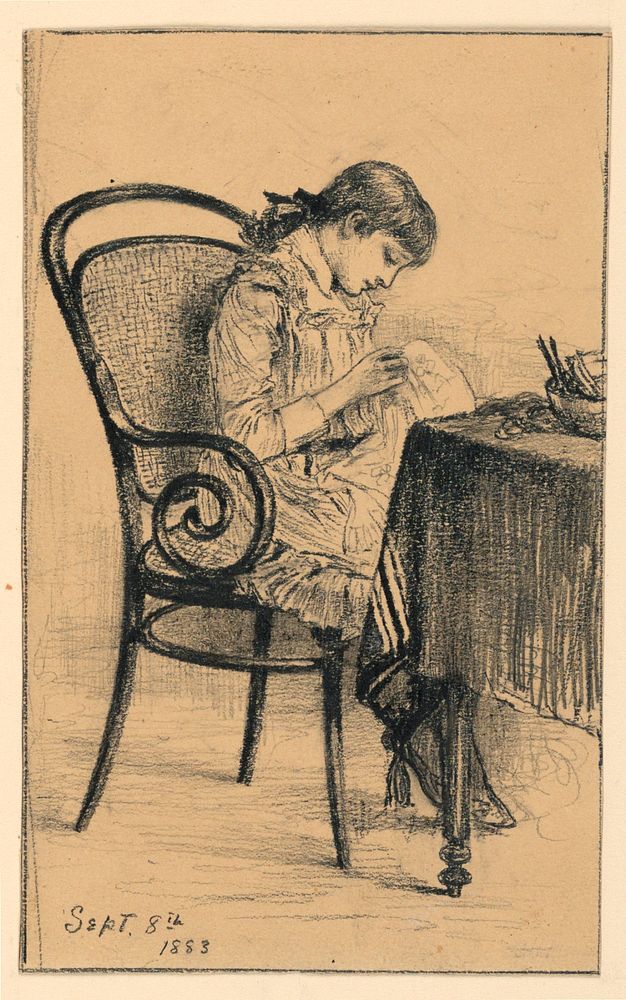 Marian Sewing, Mary Hallock Foote