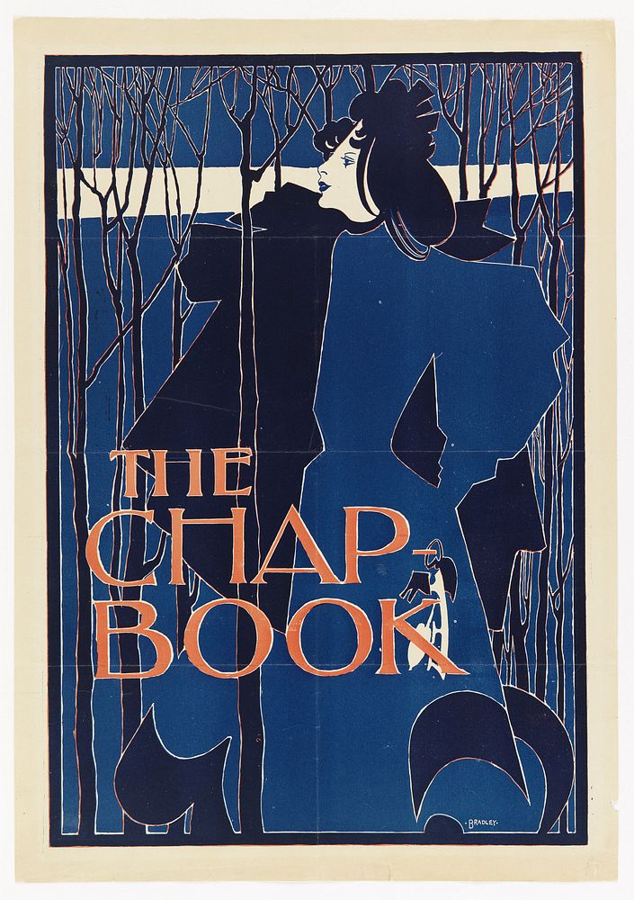 The Chap-Book (Blue Lady) , William Henry Bradley
