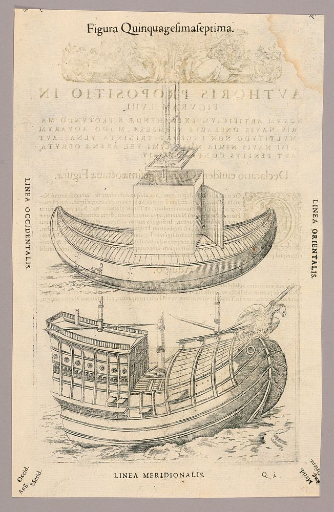 Plate LVII from Theatrum instrumentorum et machinarum, Julio Paschale