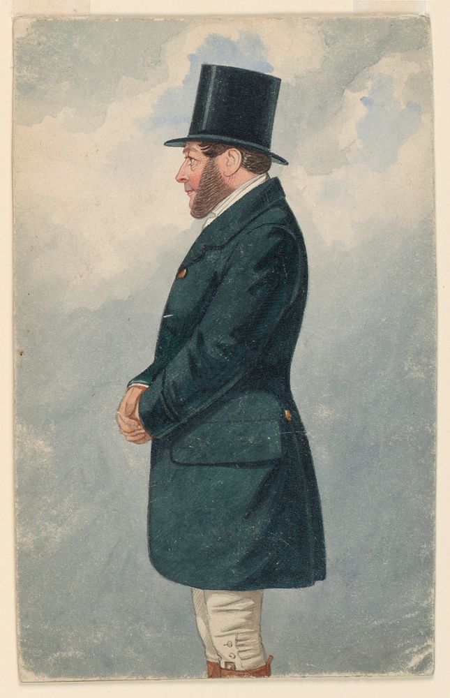 Portrait of George Beets, Richard Dighton
