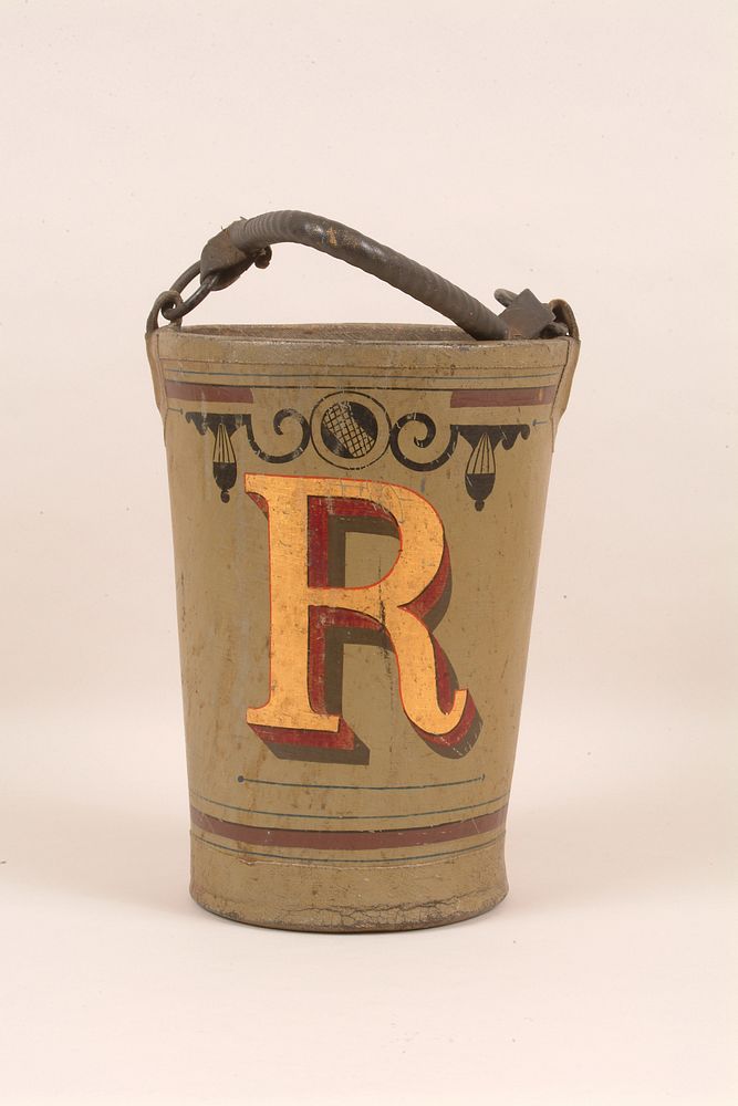 Fire Bucket, "R"