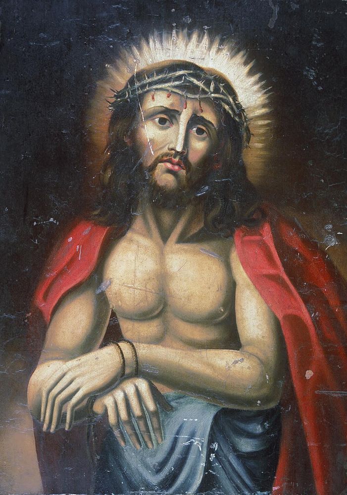 Christ with crown of thorns (1800-1819).