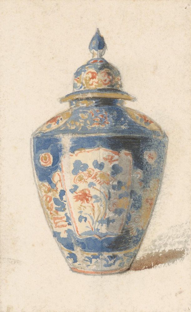 Study of a porcelain vessel  by Friedrich Carl von Scheidlin